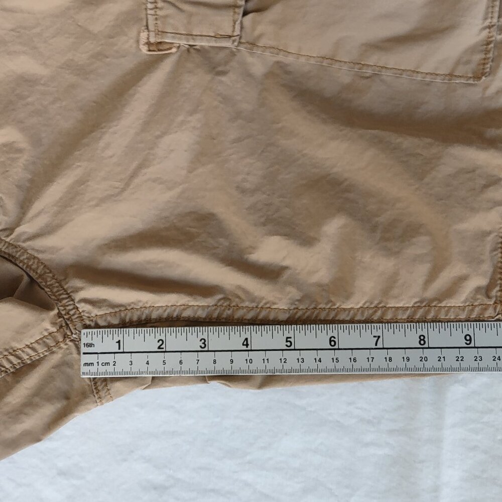 Denim & Supply Ralph Lauren Cargo Shorts Mens 31 Tan Military USRL 11" Inseam - Picture 12 of 14